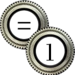 steampunk calculator android application logo